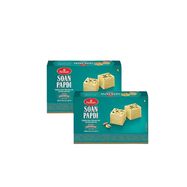 Haldiram’s Soan Papdi 250g Pack of 2 - Traditional Indian Sweet